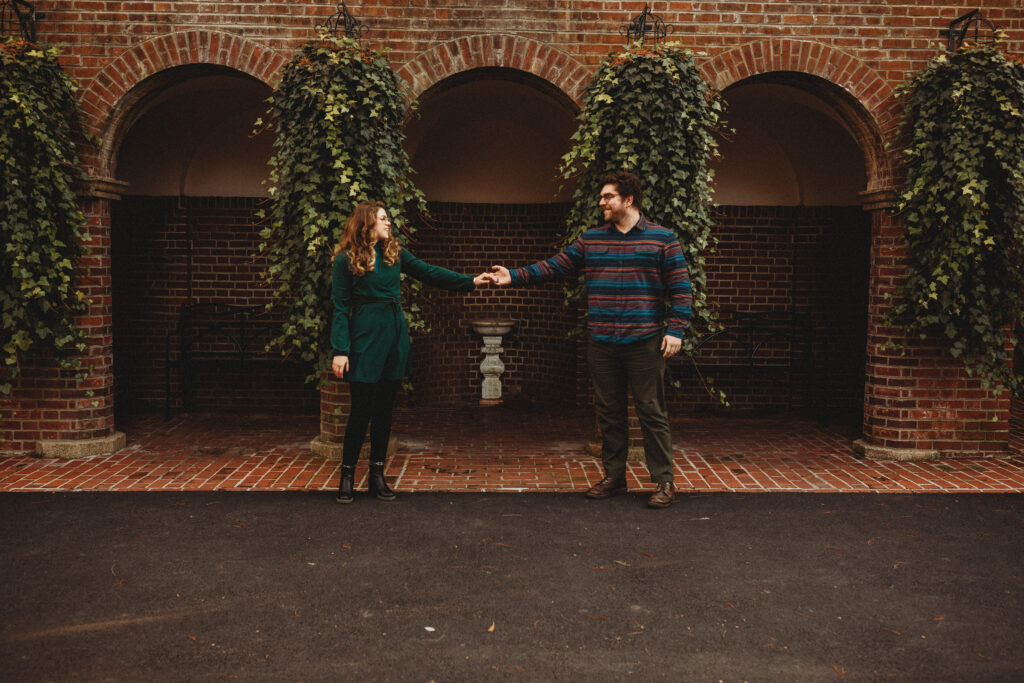 Engagement photo by Kayla Neveil Photography Philadelphia wedding photographer Philadelphia engagement photographer what to wear for engagement photos.