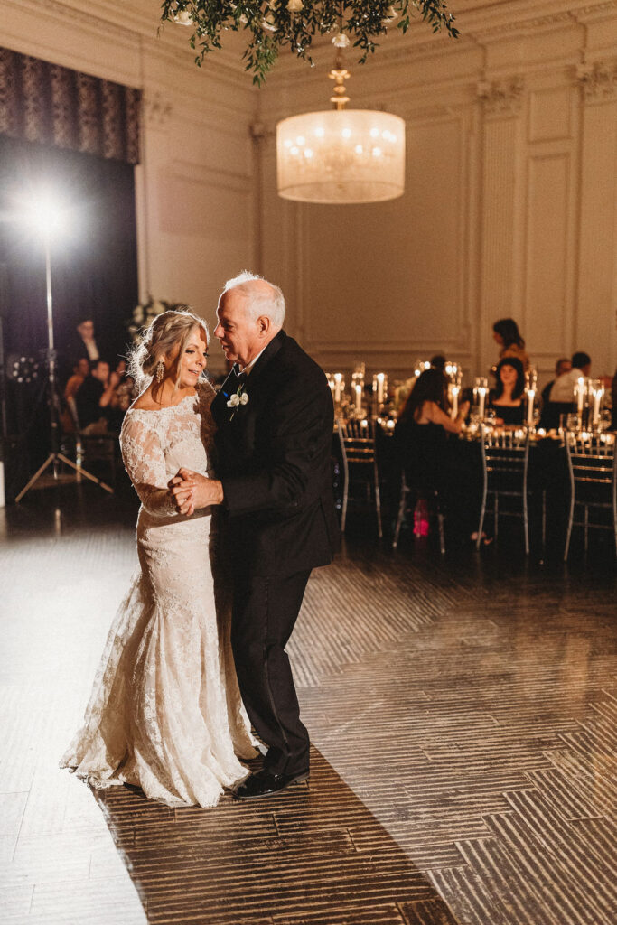 bride and dad dance